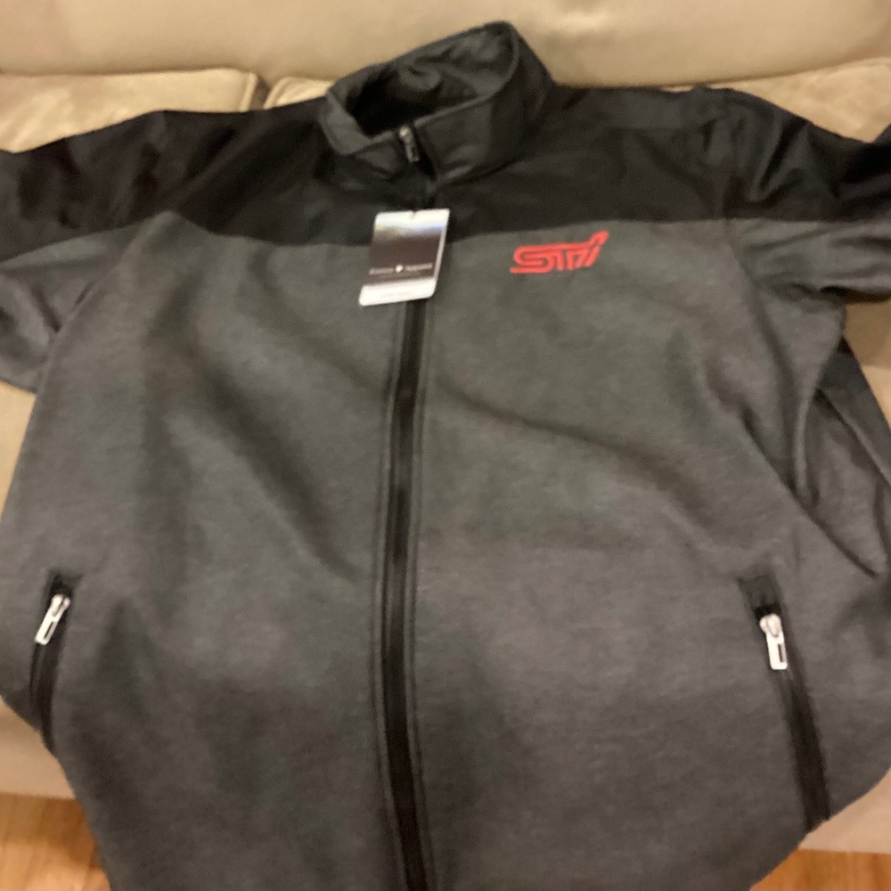 SUBARU STI  soft shell jacket. Brand new with tags